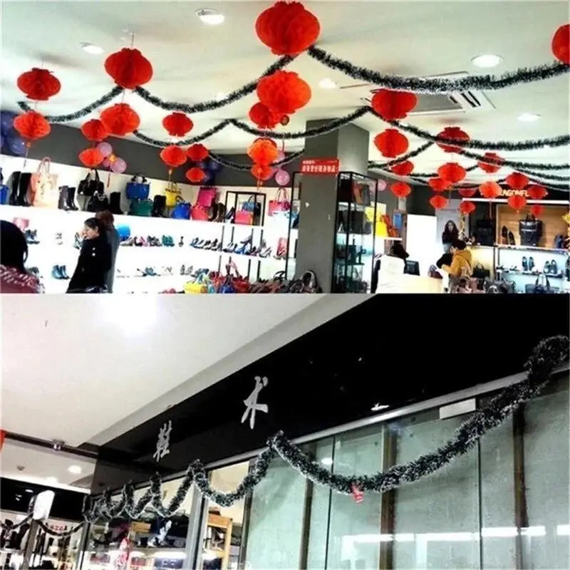 2M Kerstavond Decoratie Bar Tops Riem Guirlande Kerstboom Keuken Ornamenten Bruiloft Feest Kerstdecoratie Requisiet