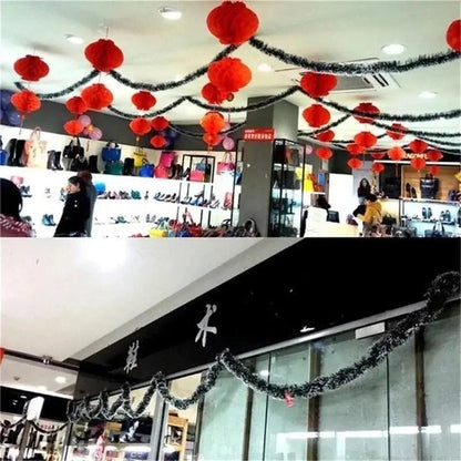 2M Kerstavond Decoratie Bar Tops Riem Guirlande Kerstboom Keuken Ornamenten Bruiloft Feest Kerstdecoratie Requisiet