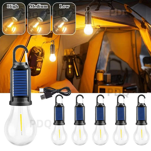 Draagbare Solar Camping LED Lamp