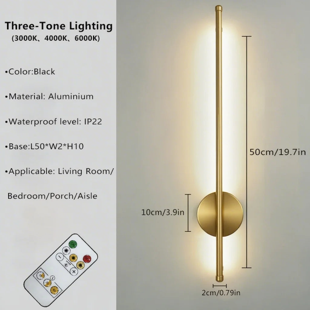 Magnetische Oplaadbare LED Wandlamp