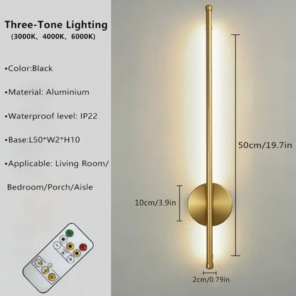Magnetische Oplaadbare LED Wandlamp