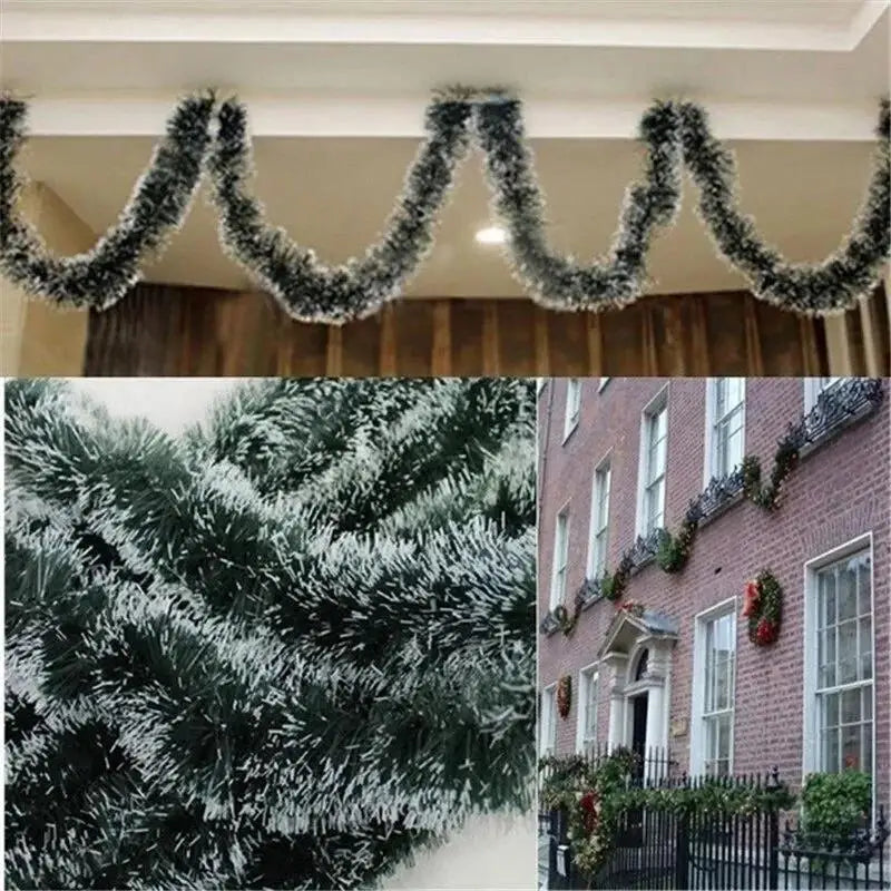 2M Kerstavond Decoratie Bar Tops Riem Guirlande Kerstboom Keuken Ornamenten Bruiloft Feest Kerstdecoratie Requisiet