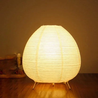 Moderne Rijstpapier LED Tafellamp