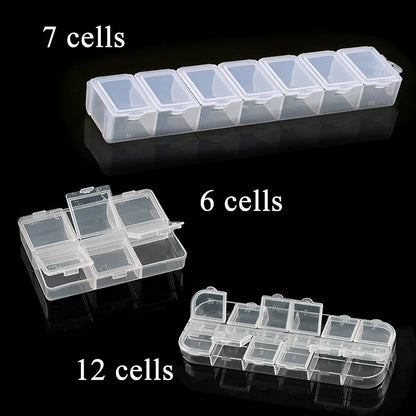Transparante Plastic Sorteerdoos - Verstelbare Vakken Organizer