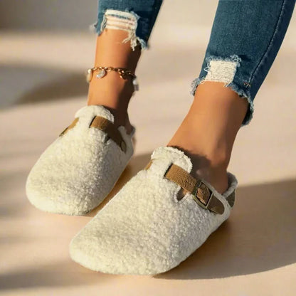 Contrortluxe - Luxe schapenwollen schoenen voor ultiem wintercomfort