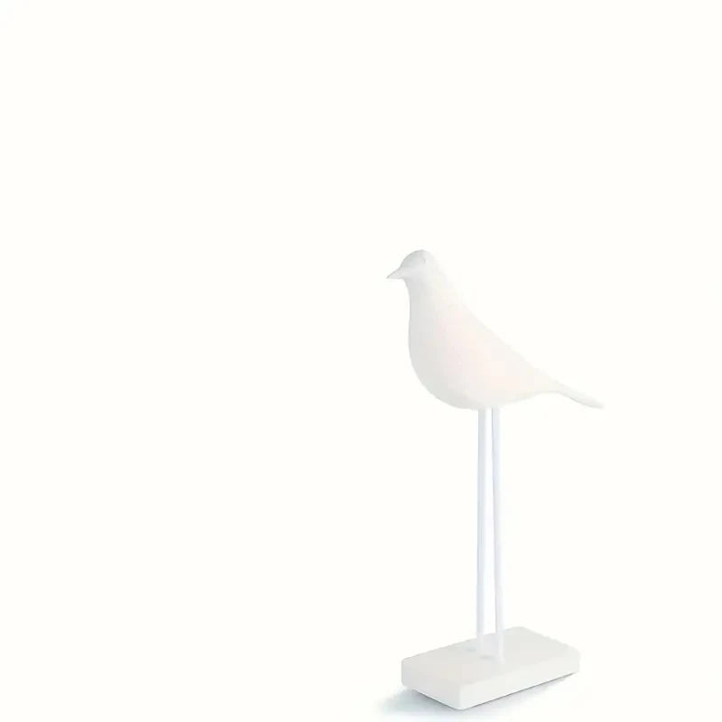 Moderne Hars Vogel Standbeeld - Minimalistische Bureau Decoratie