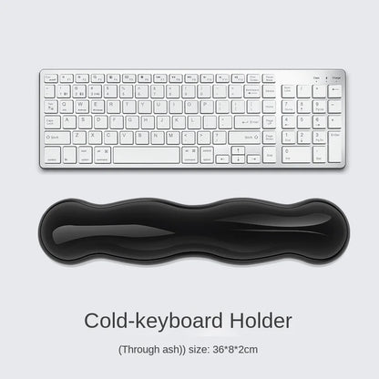Koelende Gel Toetsenbord en Muis Polssteun Set - Ergonomische Steun