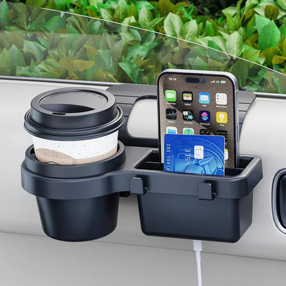 4-in-1 Autodeur Bekerhouder & Telefoonhouder Organizer