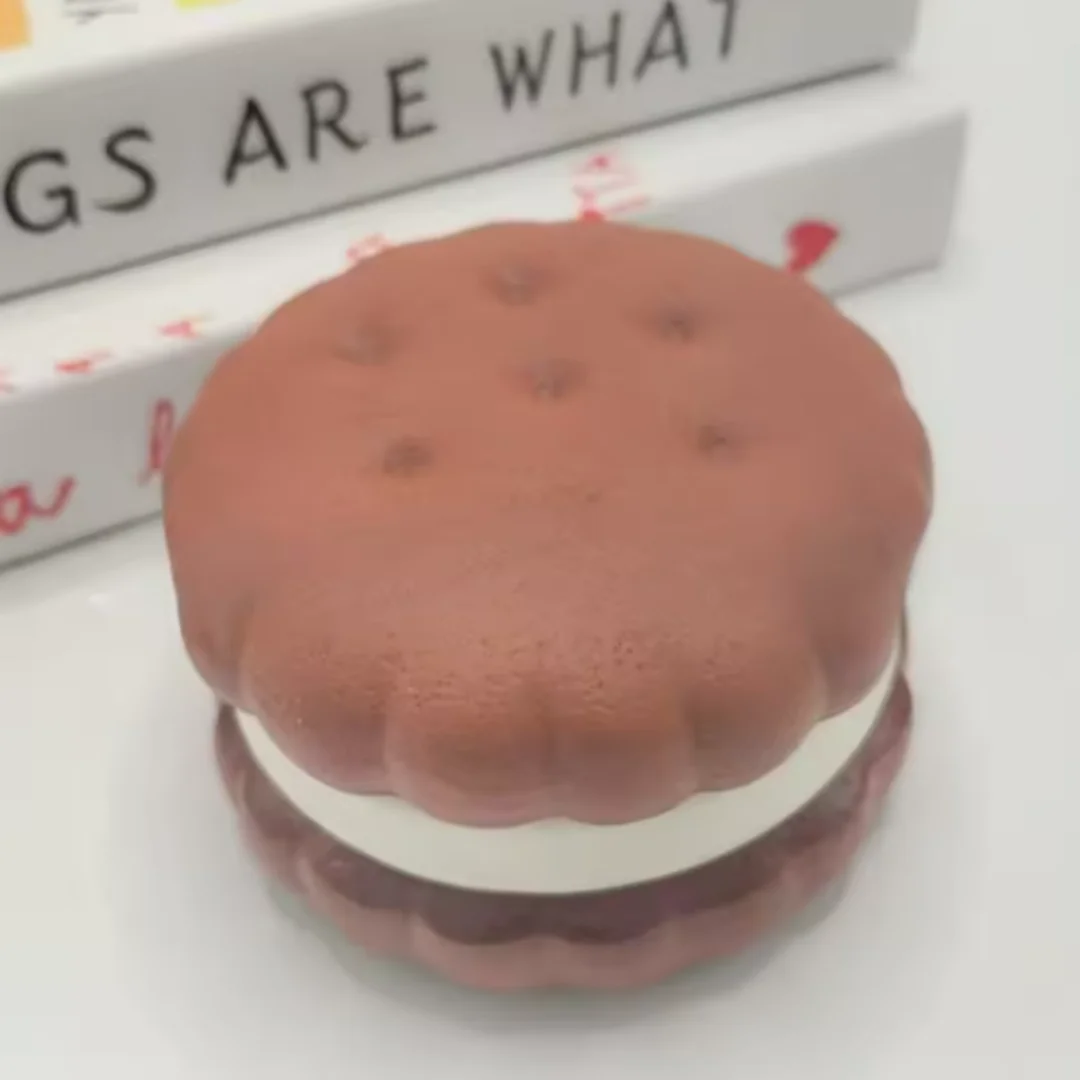 Koekje Cake Squishy Anti-Stress Speelgoed - Slow Rebound Fidget