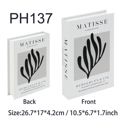 Luxe Geopende Faux Boek Opbergdoos - Salontafel Decoratie