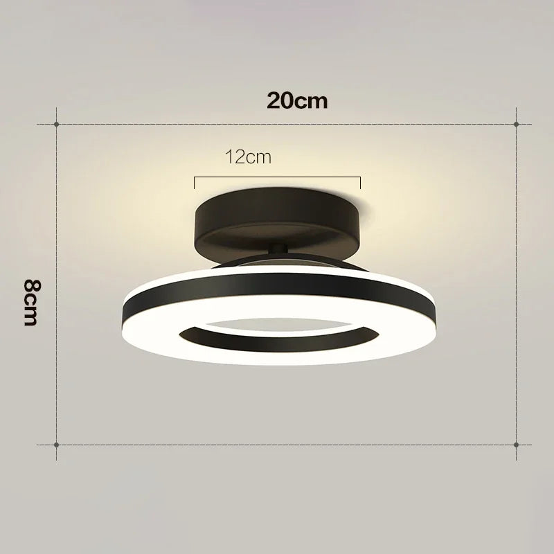 Moderne Ronde LED Plafondlamp - 3 Lichtkleuren Opbouwlamp