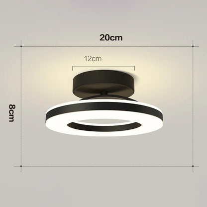 Moderne Ronde LED Plafondlamp - 3 Lichtkleuren Opbouwlamp