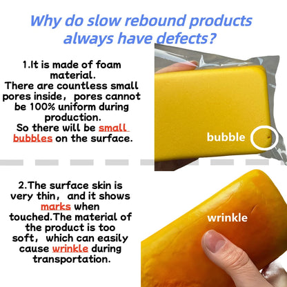 Realistische Biscuit Categorie Squishy - Slow Rebound Anti-Stress