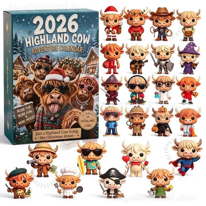 2026 Schotse Hooglander Adventskalender