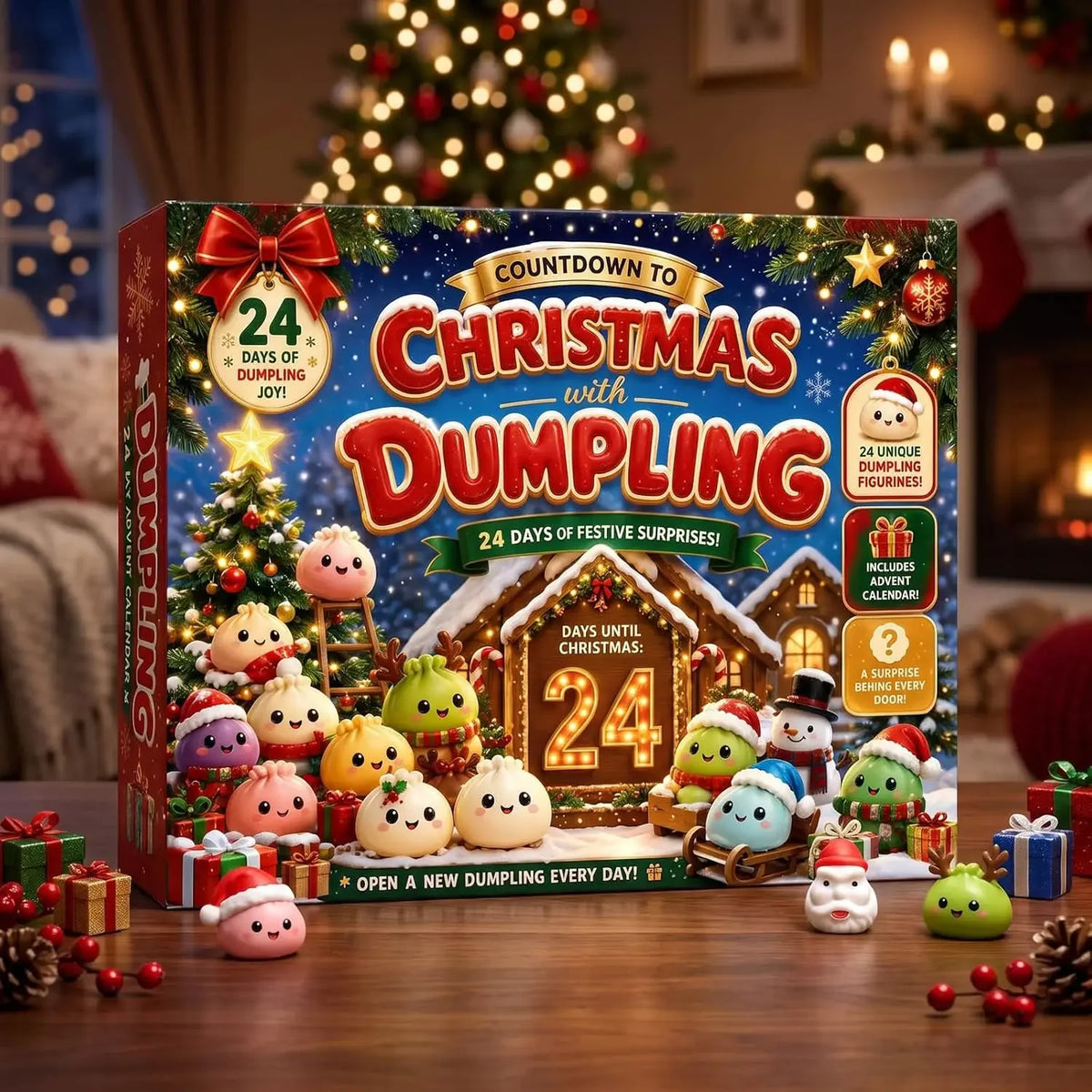 2026 Dumpling Squishy Adventskalender