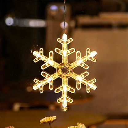 LED Kerst Raamhangers met Verlichting