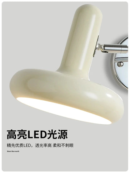 Retro Uittrekbare Zwenkarm Wandlamp - Vintage LED Wandlamp