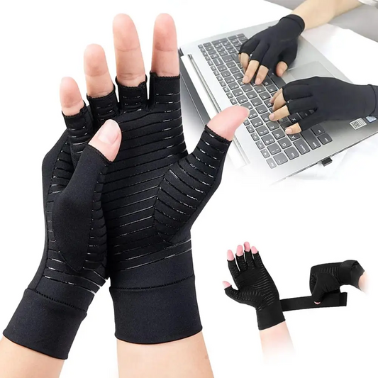 Kopercompressie Handschoenen tegen Pijn