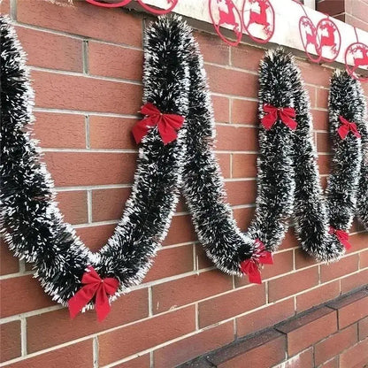 2M Kerstavond Decoratie Bar Tops Riem Guirlande Kerstboom Keuken Ornamenten Bruiloft Feest Kerstdecoratie Requisiet
