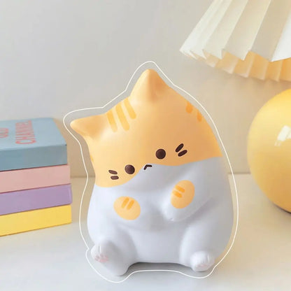 Schattige Kat Squishy - Zachte Anti-Stress Fidget voor Kattenliefhebbers