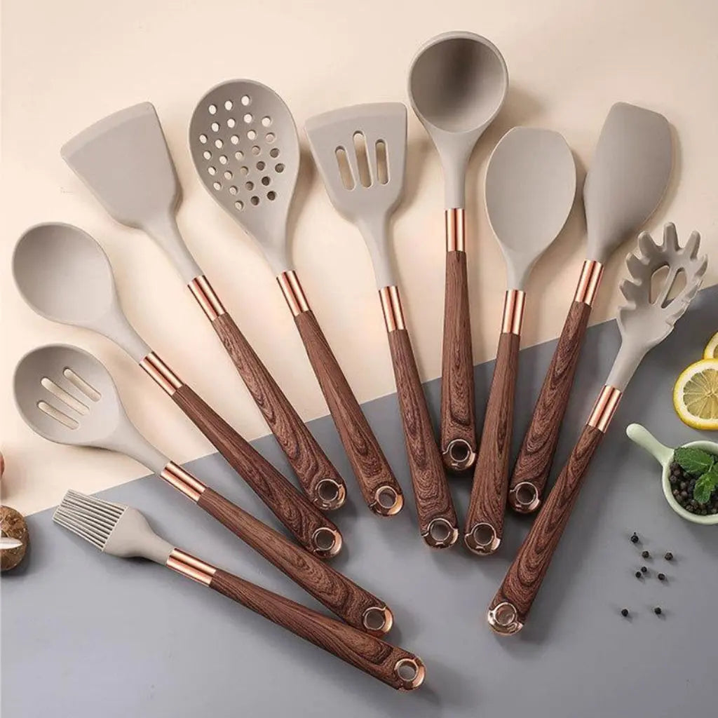 Eleanor Silicone Keukengerei Set – 11 Delig