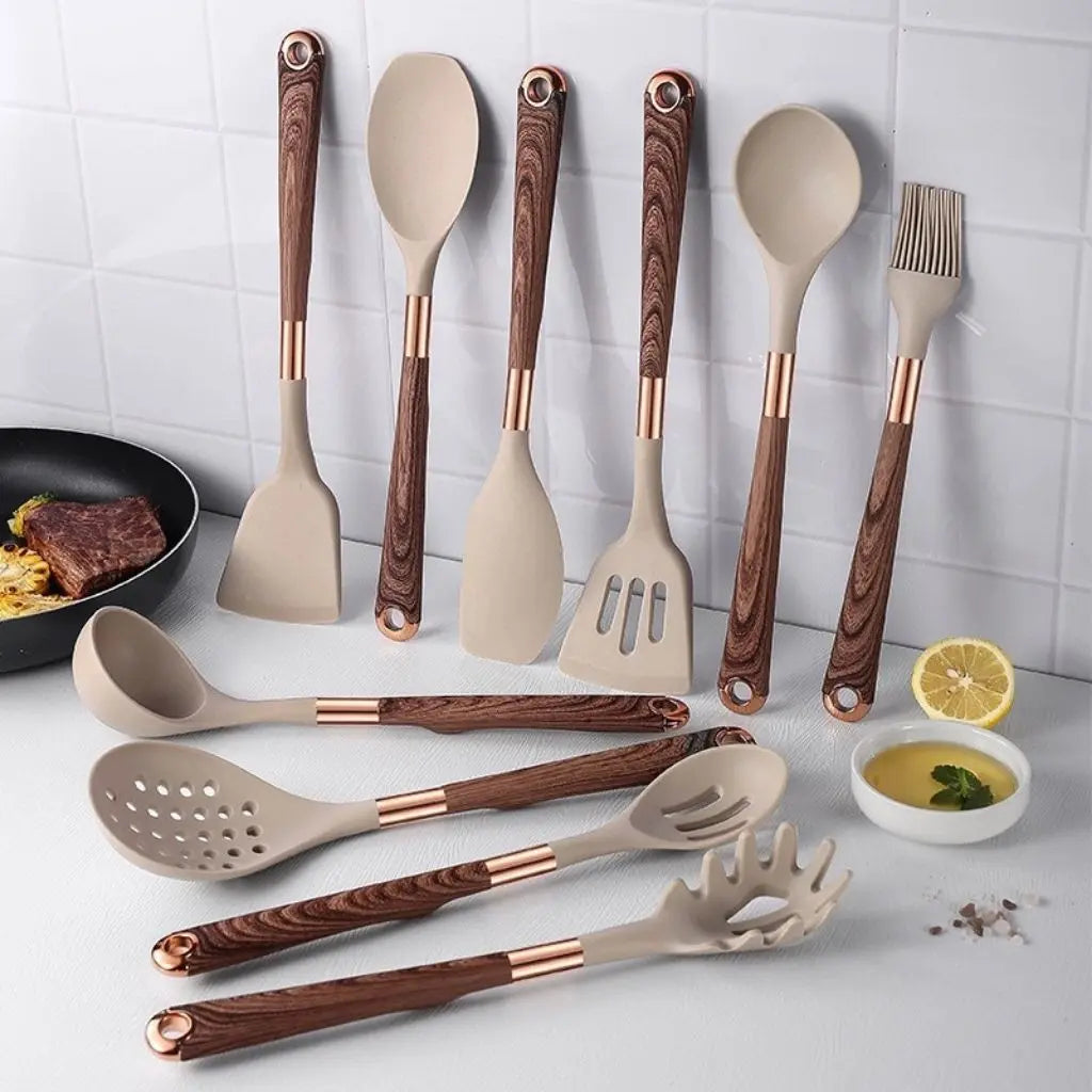 Eleanor Silicone Keukengerei Set – 11 Delig