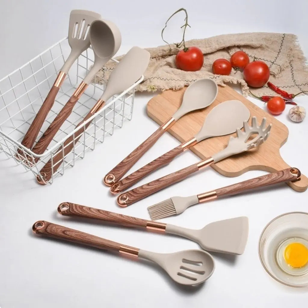Eleanor Silicone Keukengerei Set – 11 Delig