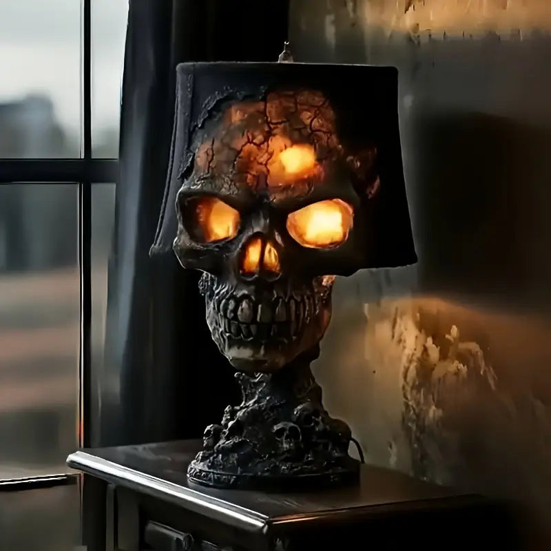 Mortis™ – Smeltende Skull Lava Lamp