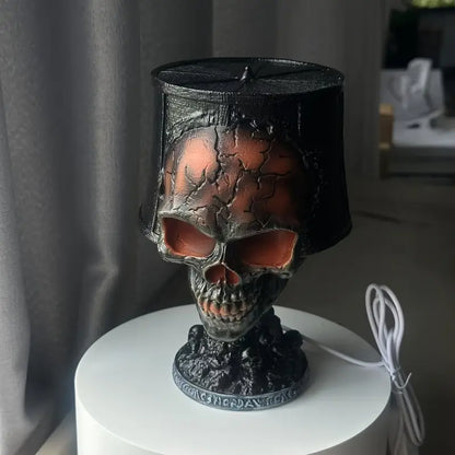 Mortis™ – Smeltende Skull Lava Lamp
