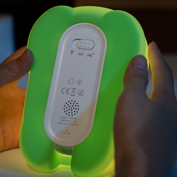 Dik Kikker Siliconen Squishy Nachtlampje Perfect Cadeau Slaapmaatje Stressverlichting