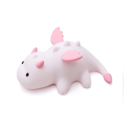 Squishy Silicone Schattige Baby Draak LED Nachtlamp - Perfect Cadeau voor Kinderen en Meisjes