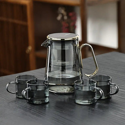 Solara Magnetische Glazen Theepot