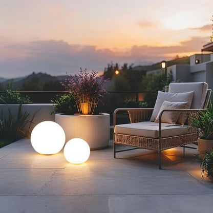 Sferische Tuinlamp