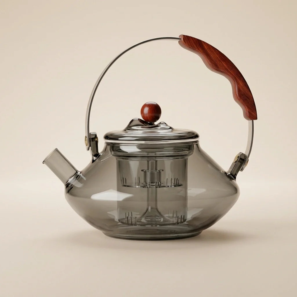 Thesora Glazen Theepot