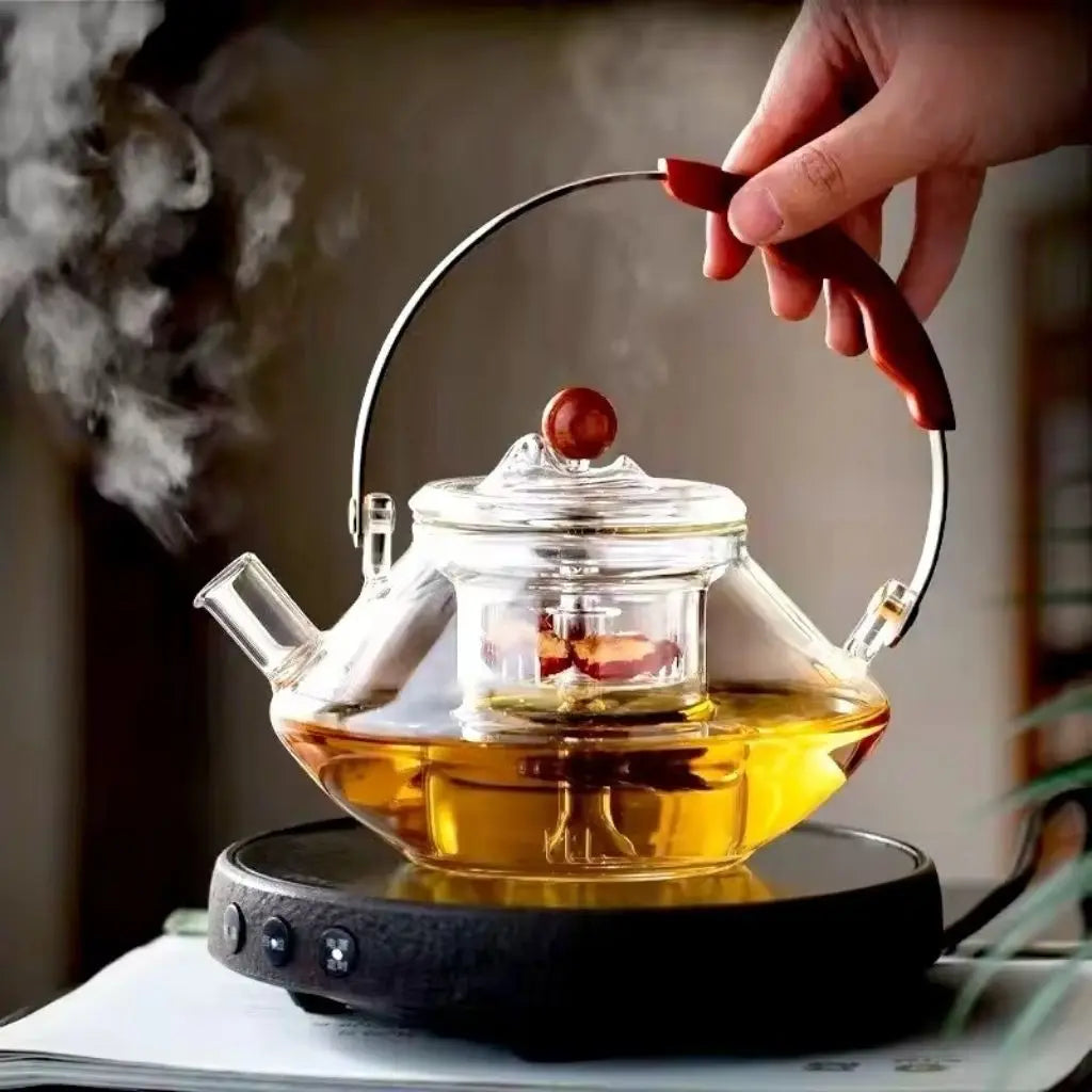 Thesora Glazen Theepot