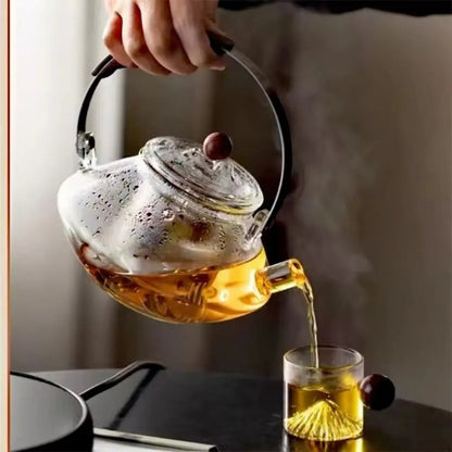 Thesora Glazen Theepot