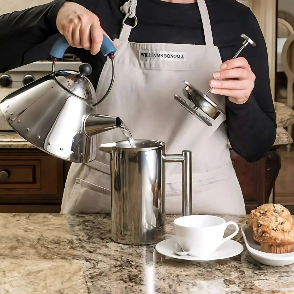 Logan RVS French Press – Dubbelwandige Koffiemaker