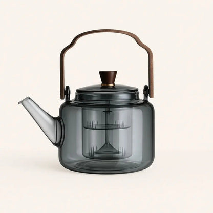 Ashwood Handvat Borosilicaat Glazen Theepot