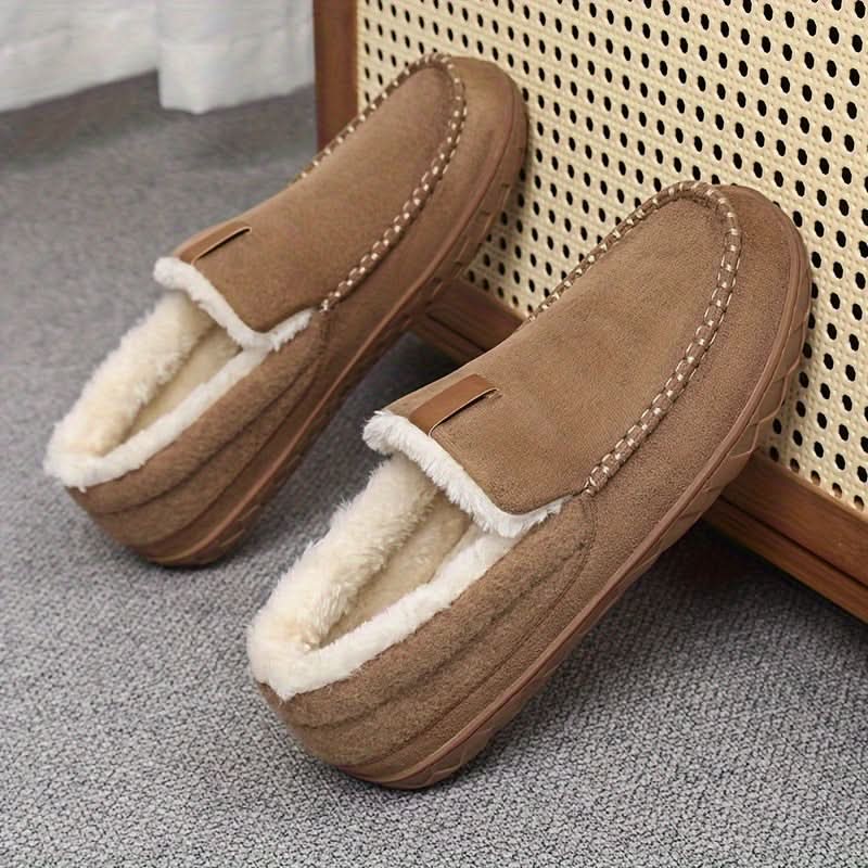 TERRAWOOL – Warme Herenslippers van Synthetische Wol