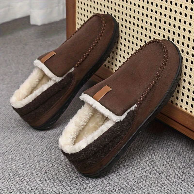 TERRAWOOL – Warme Herenslippers van Synthetische Wol