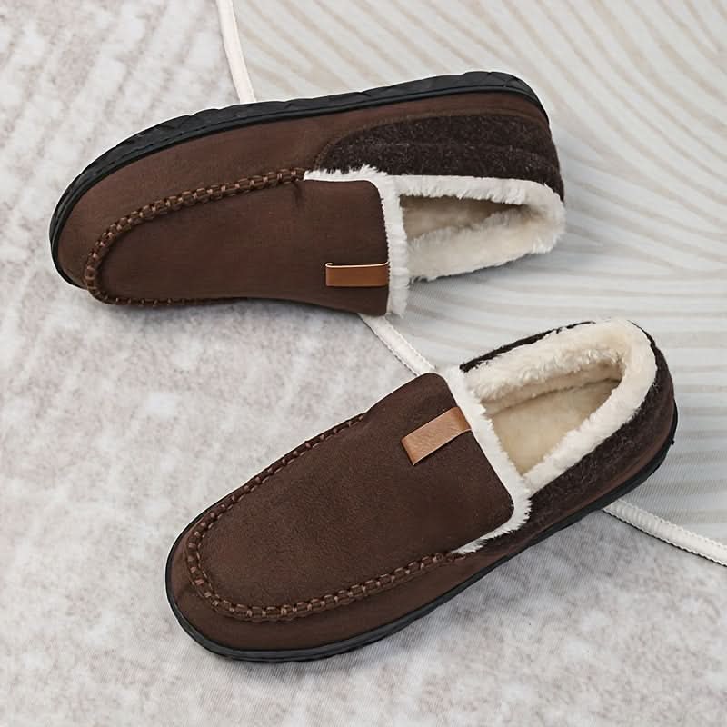 TERRAWOOL – Warme Herenslippers van Synthetische Wol