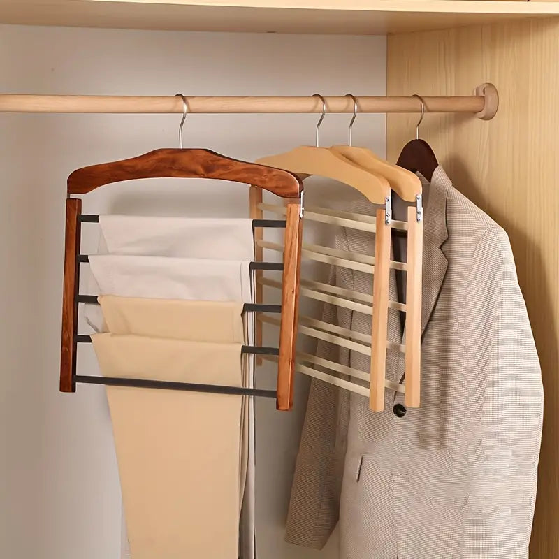 LuxeHanger – Elegant Multi-Bar Kledinghanger met Premium Afwerking