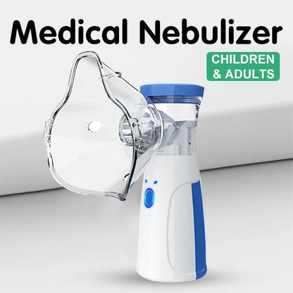 Draagbare Mini Mesh Vernevelaar Voor Volwassenen En Kinderen Stille Inhalator Voor Onderweg Terug Naar School 2025
