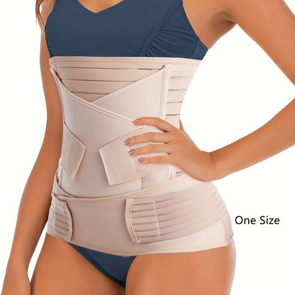3-in-1 Postpartum Buikband – Comfortabele en Verstelbare Ondersteuning voor Herstel na de Bevalling