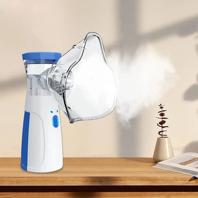 Draagbare Mini Mesh Vernevelaar Voor Volwassenen En Kinderen Stille Inhalator Voor Onderweg Terug Naar School 2025