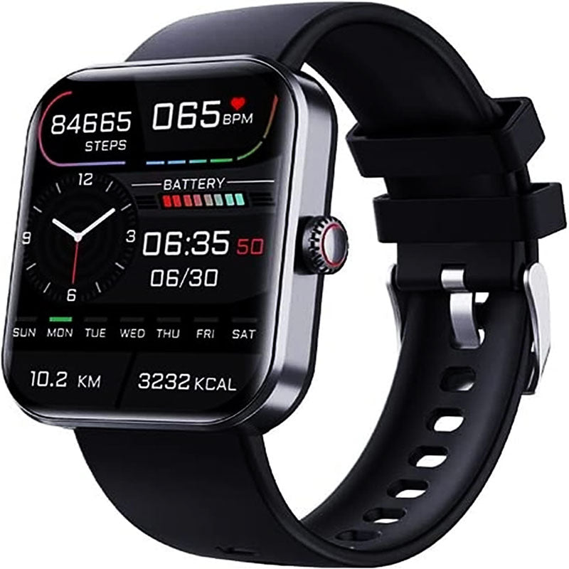 2025 Gezondheids Smartwatch BP+ECG+HRV+BG Monitor met SpO2, Hartslag, Slaap & Fitness Tracking