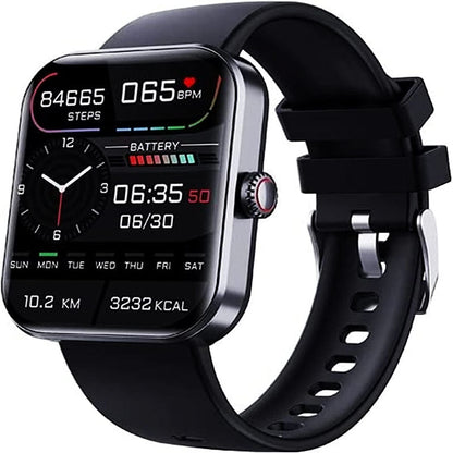 2025 Gezondheids Smartwatch BP+ECG+HRV+BG Monitor met SpO2, Hartslag, Slaap & Fitness Tracking