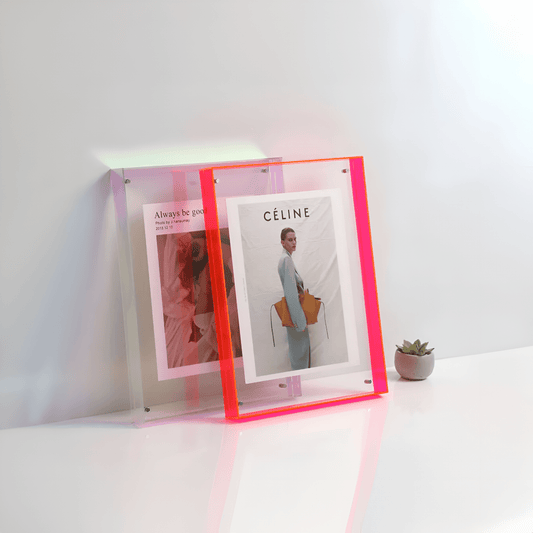 AcryGlow – Transparante Fotolijst met Modern Minimalistisch Ontwerp