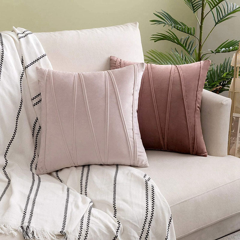 VelvaLuxe – Luxe Sierkussenhoezen met Fluweelzachte Hoes en Elegant Design
