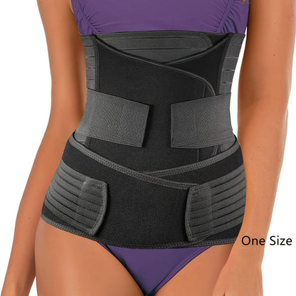 3-in-1 Postpartum Buikband – Comfortabele en Verstelbare Ondersteuning voor Herstel na de Bevalling